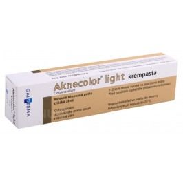 AKNECOLOR LIGHT KRÉMPASTA 10MG/G kožní podání PST 1X30G