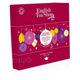 English Tea XMAS 96 n.s. červené ozdoby papír. bio