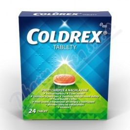 COLDREX 500MG/25MG/5MG/20MG/30MG neobalené tablety 24