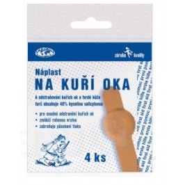 Náplast ASO na kuří oka Esac 4ks