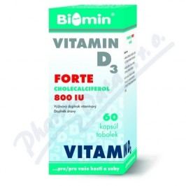 VITAMIN D3 FORTE 800 I.U. cps.60 Biomin