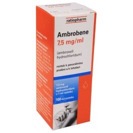 AMBROBENE 7,5MG/ML perorální SOL 100ML