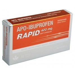 APO-IBUPROFEN RAPID 400 MG SOFT CAPSULES 400MG měkké tobolky 10 I