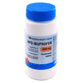 APO-IBUPROFEN 400MG potahované tablety 100