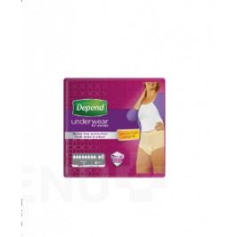 KALHOTKY ABSORPČNÍ NAVLÉKACÍ PRO ŽENY DEPEND MAXIMUM SMALL/MEDIUM 1900ML,OBVOD V PASE 70-105CM,10KS