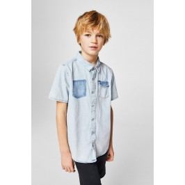 Mango Kids - Dětská košile Mario 110-164 cm